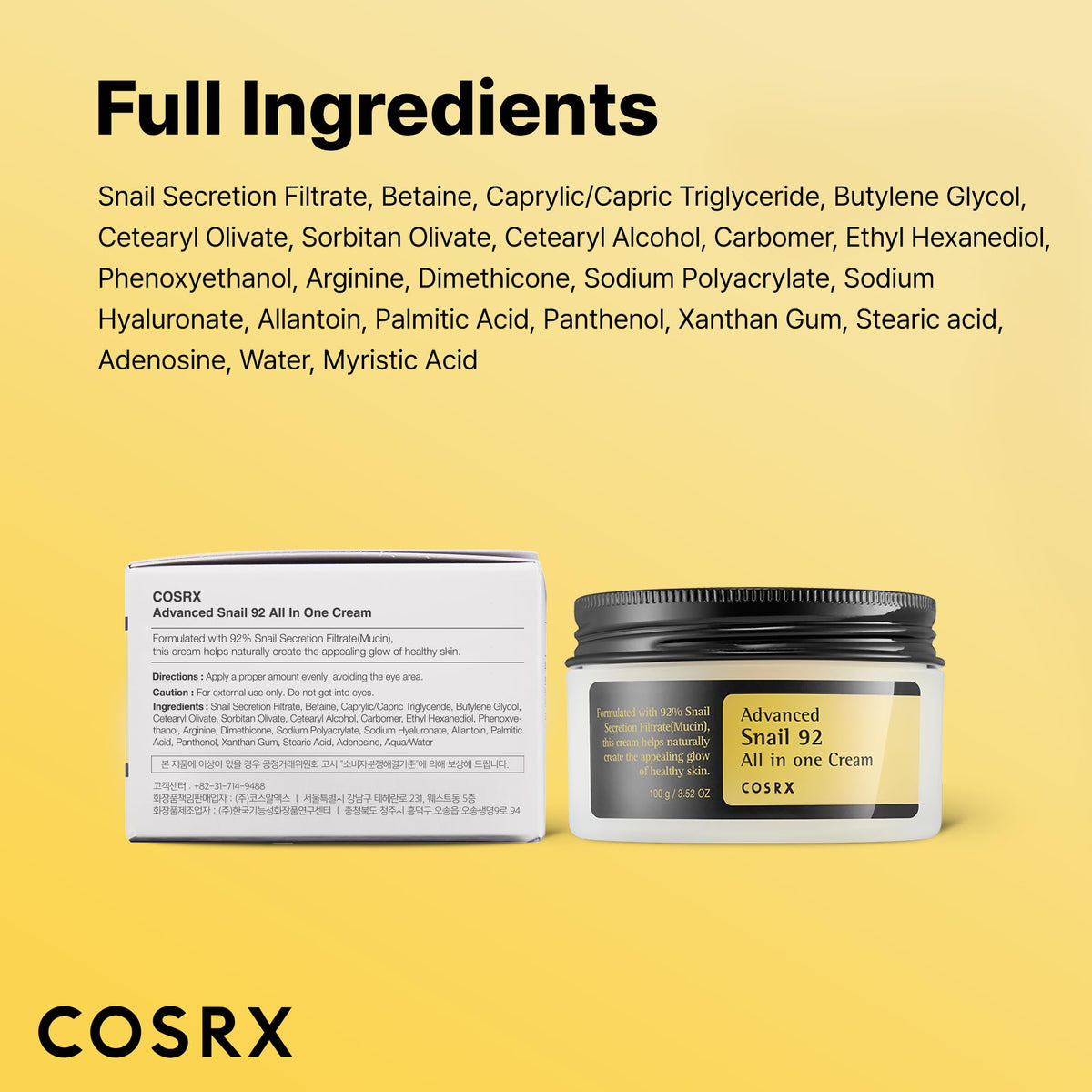 COSRX sustainable sourcing graphic highlighting cruelty-free process