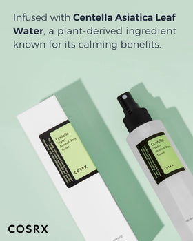 COSRX spray nozzle dispersing fine mist for even, hygienic application