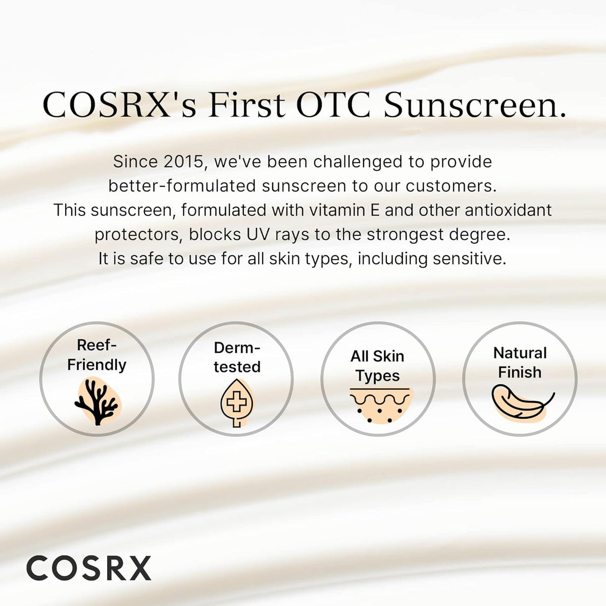 COSRX tube inside travel bag illustrating convenience for trips