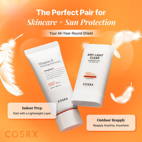 COSRX applying stick to face in lifestyle scene for quick touch-up and matte result benefit