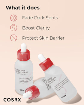 COSRX gel-serum texture close-up demonstrating lightweight absorption benefit