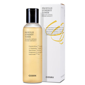 COSRX skin after toner absorption showing dewy finish and smooth look benefit