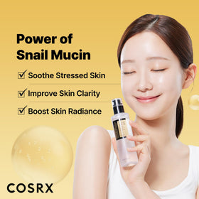 COSRX travel set arranged flatlay for easy routine and gifting convenience