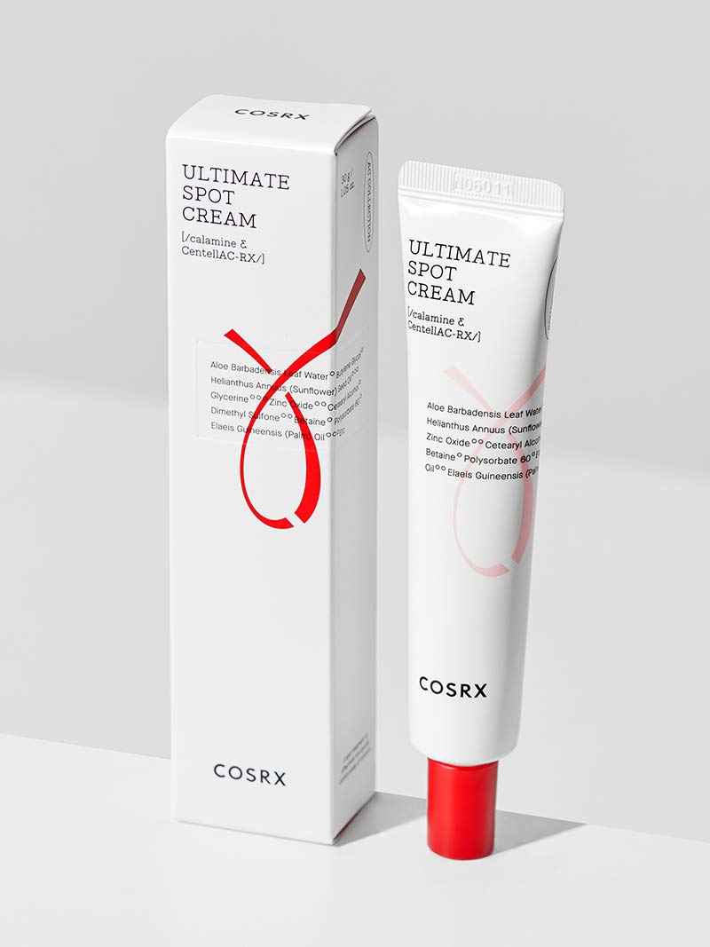 COSRX close-up ingredients label highlighting Centella AC-Rx Complex