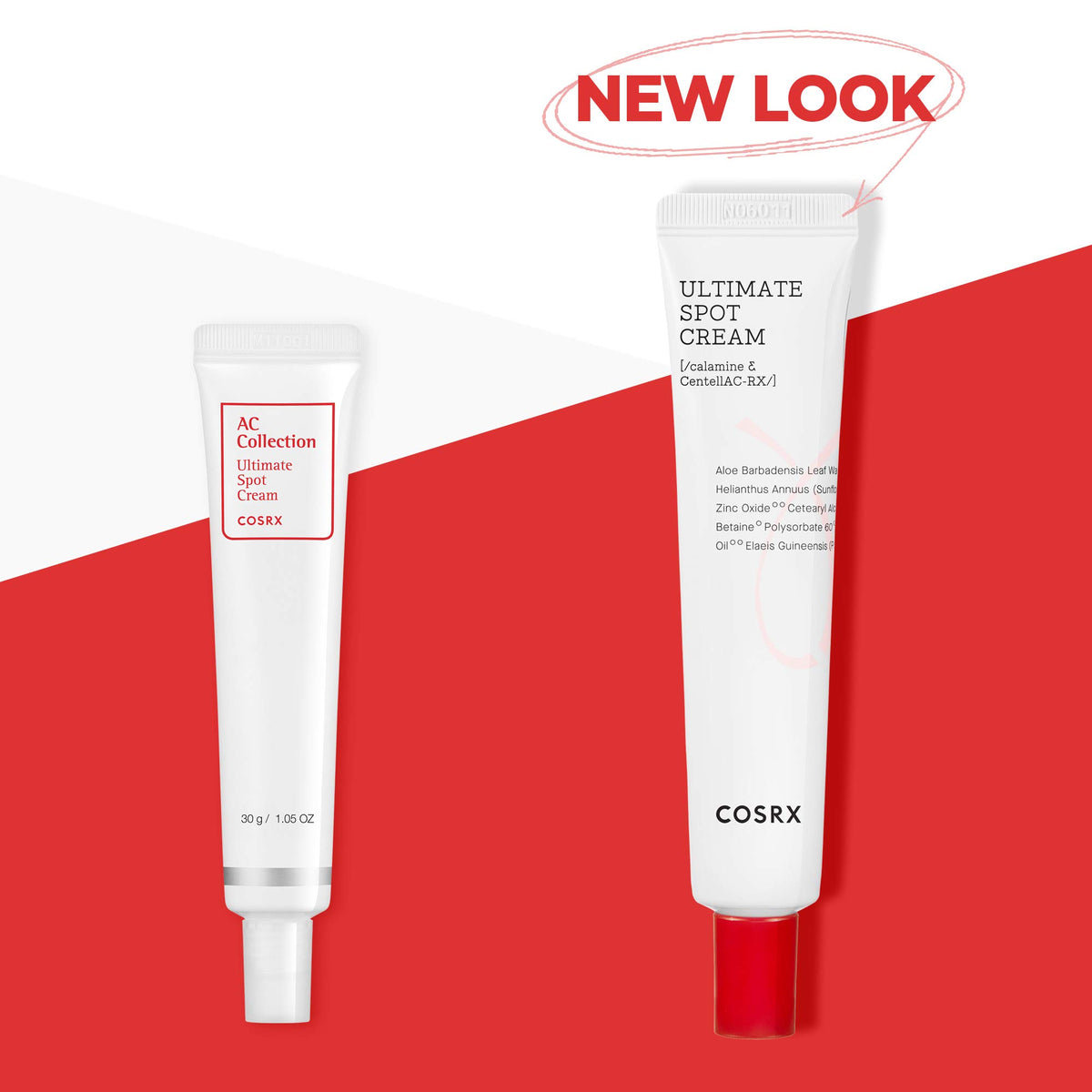 COSRX spot cream texture on fingertip illustrating lightweight application