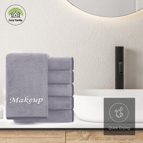 Cosy Family single folded cloth next to a ruler demonstrating 12x12-inch size benefit