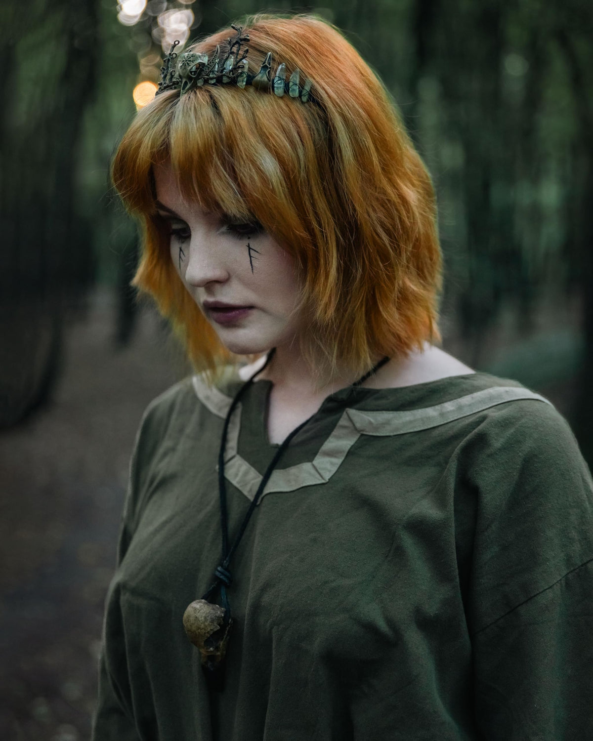 CoTeeZa on a Renaissance cosplay outfit showing costume compatibility benefit: character boost