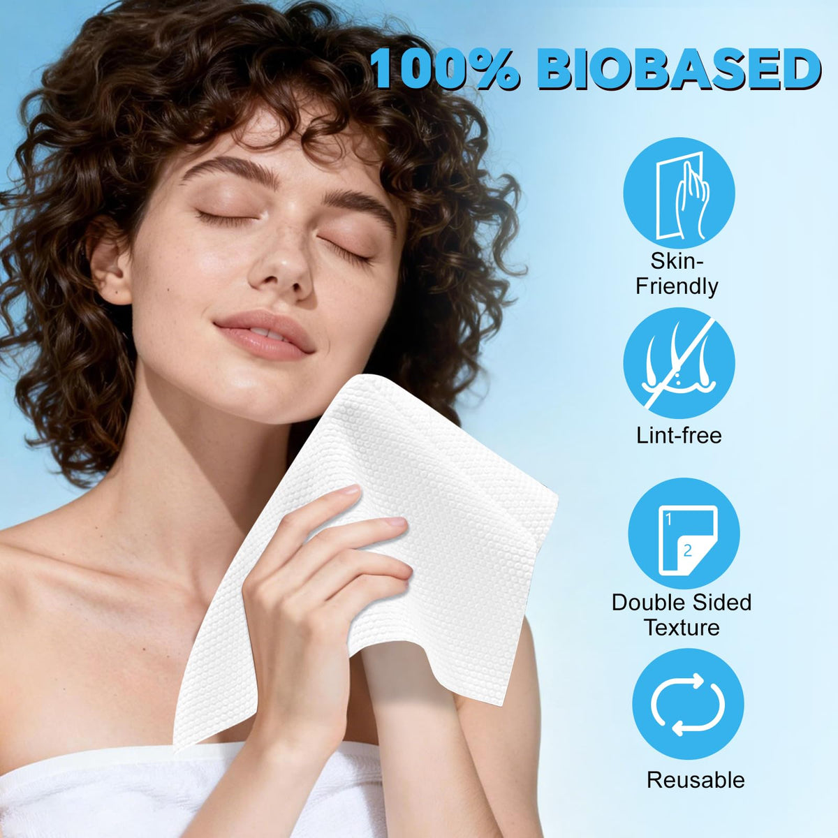 Cottonessence towel being activated in a travel bag for quick hygiene on the go