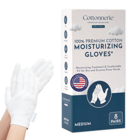 COTTONNERIE front packaging showing eight pairs and size label for easy selection