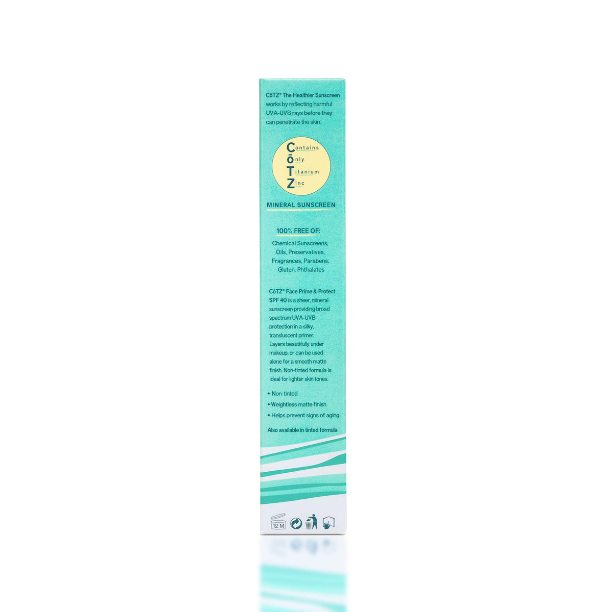 CoTZ used outdoors in sunlight showing daily protection