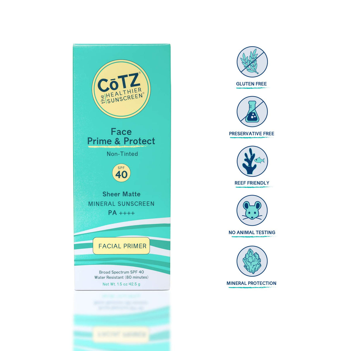 CoTZ open tube texture demonstrating smooth weightless formula