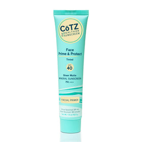 CoTZ front packaging showing SPF 40 protection and tint benefit