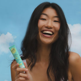 CoTZ outdoor lifestyle shot showing sun protection in use