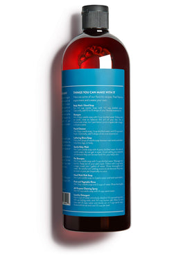 Cove ingredient label detail highlighting organic oils and clean formulation benefits