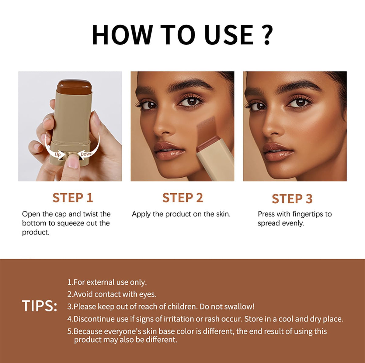 Covebalm lifestyle model outdoors showing natural finish benefit