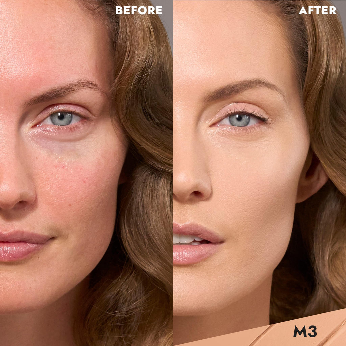 Cover FX cream texture close-up highlighting blendability and smooth finish benefit