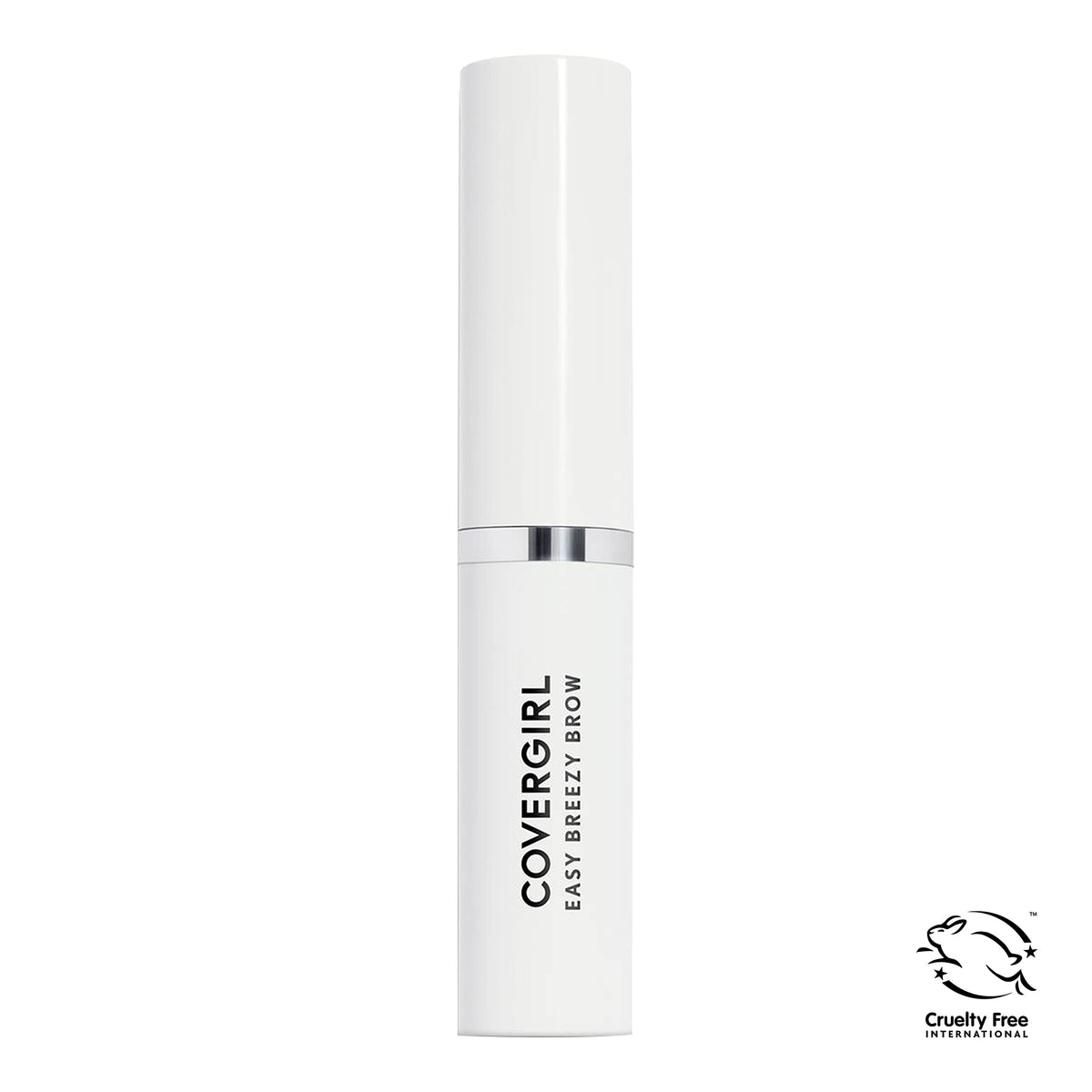 Covergirl closeup of small applicator brush for precise brow shaping and hold