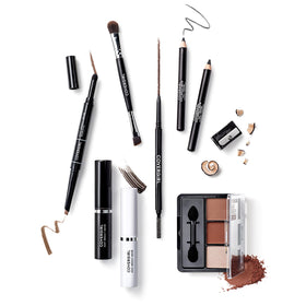 COVERGIRL ingredient display with argan oil and biotin highlighting conditioning benefit