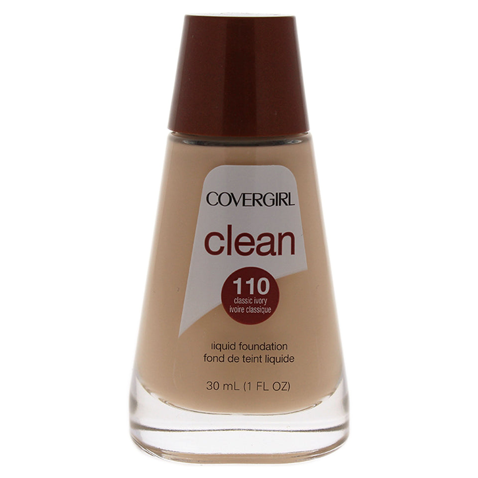 COVERGIRL front packaging of Classic Ivory showing lightweight coverage benefit