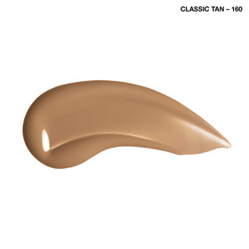 COVERGIRL liquid texture close-up showing lightweight spreadable formula