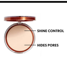 COVERGIRL compact held in hand showing compact size and travel convenience benefit
