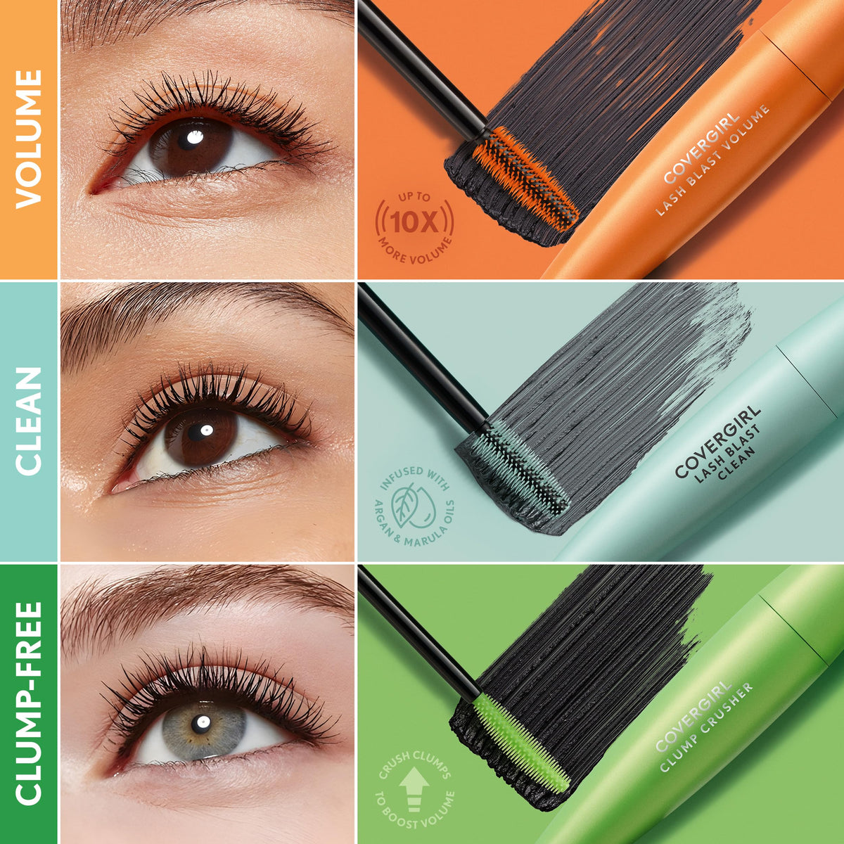 COVERGIRL lifestyle bag shot shows portability and everyday readiness