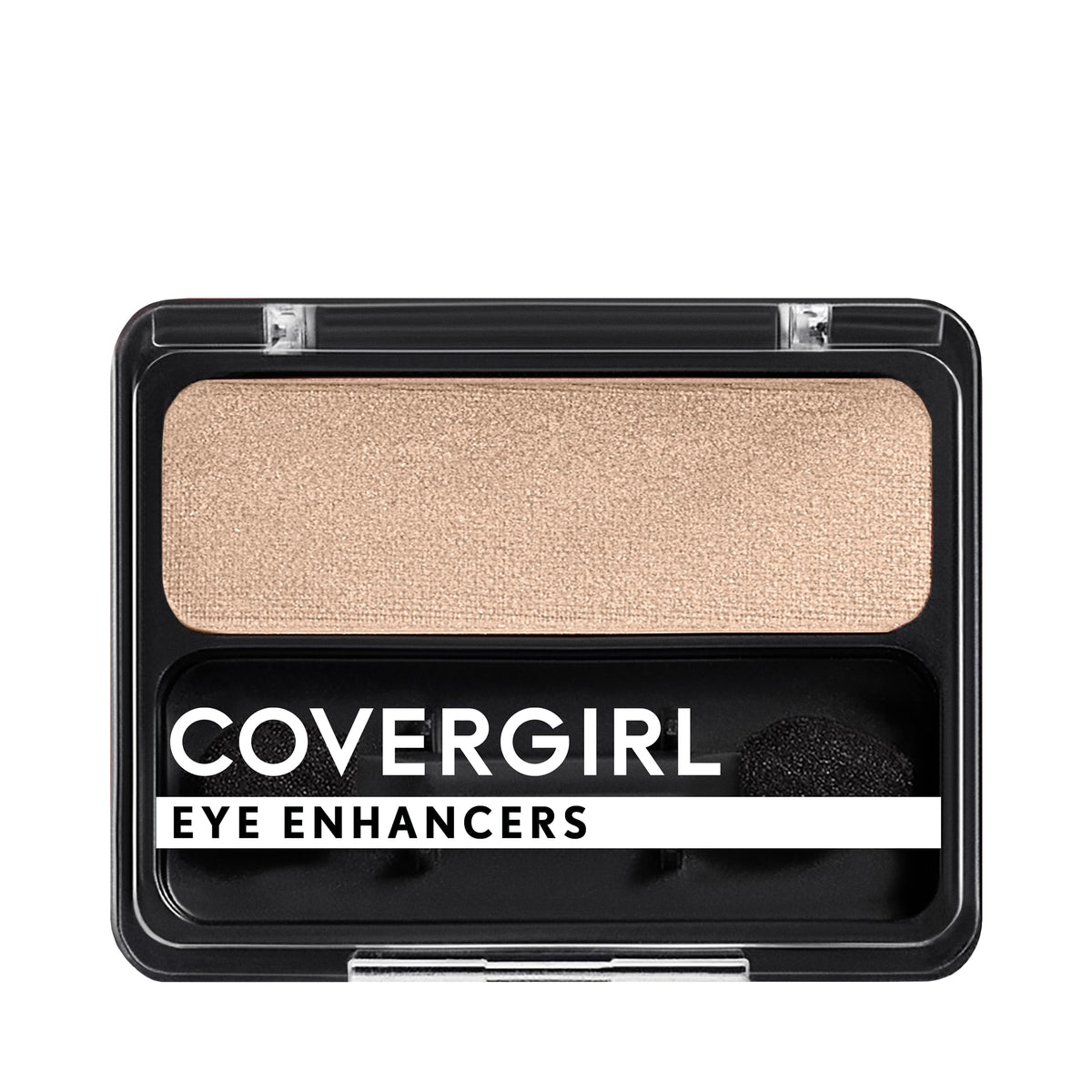 COVERGIRL front packaging showing compact and shade, clear product identity and portability