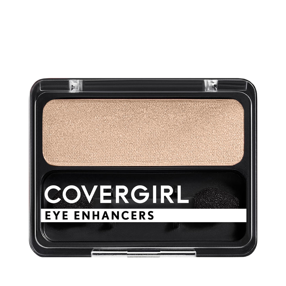 COVERGIRL front packaging showing compact and shade, clear product identity and portability