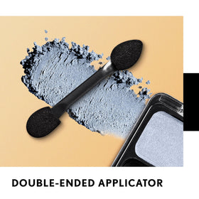 COVERGIRL shimmer finish close-up showing light-reflecting particles for dimension
