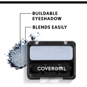 COVERGIRL compact next to coin for scale showing travel-friendly size