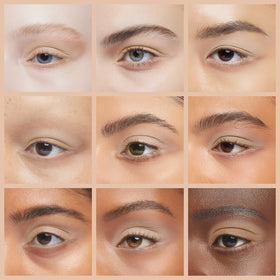 COVERGIRL texture swatch on skin showing silky finish and blendable payoff