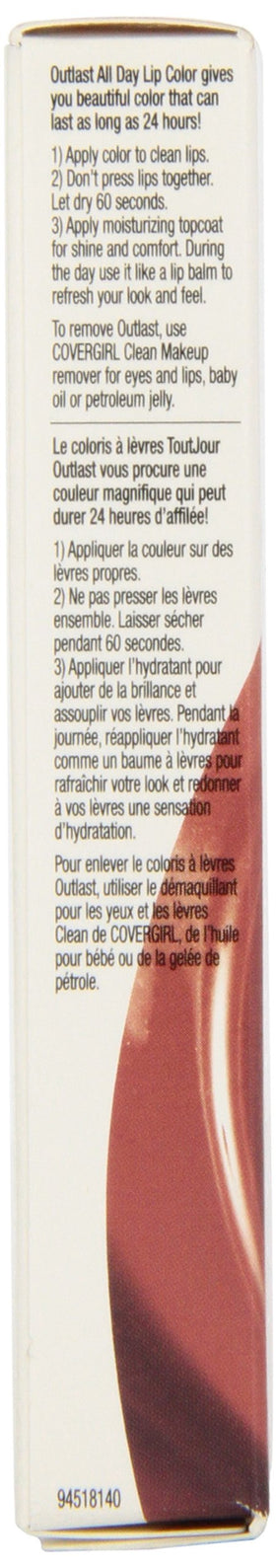 COVERGIRL lifestyle wear shot demonstrating Canyon 626 long-lasting everyday performance