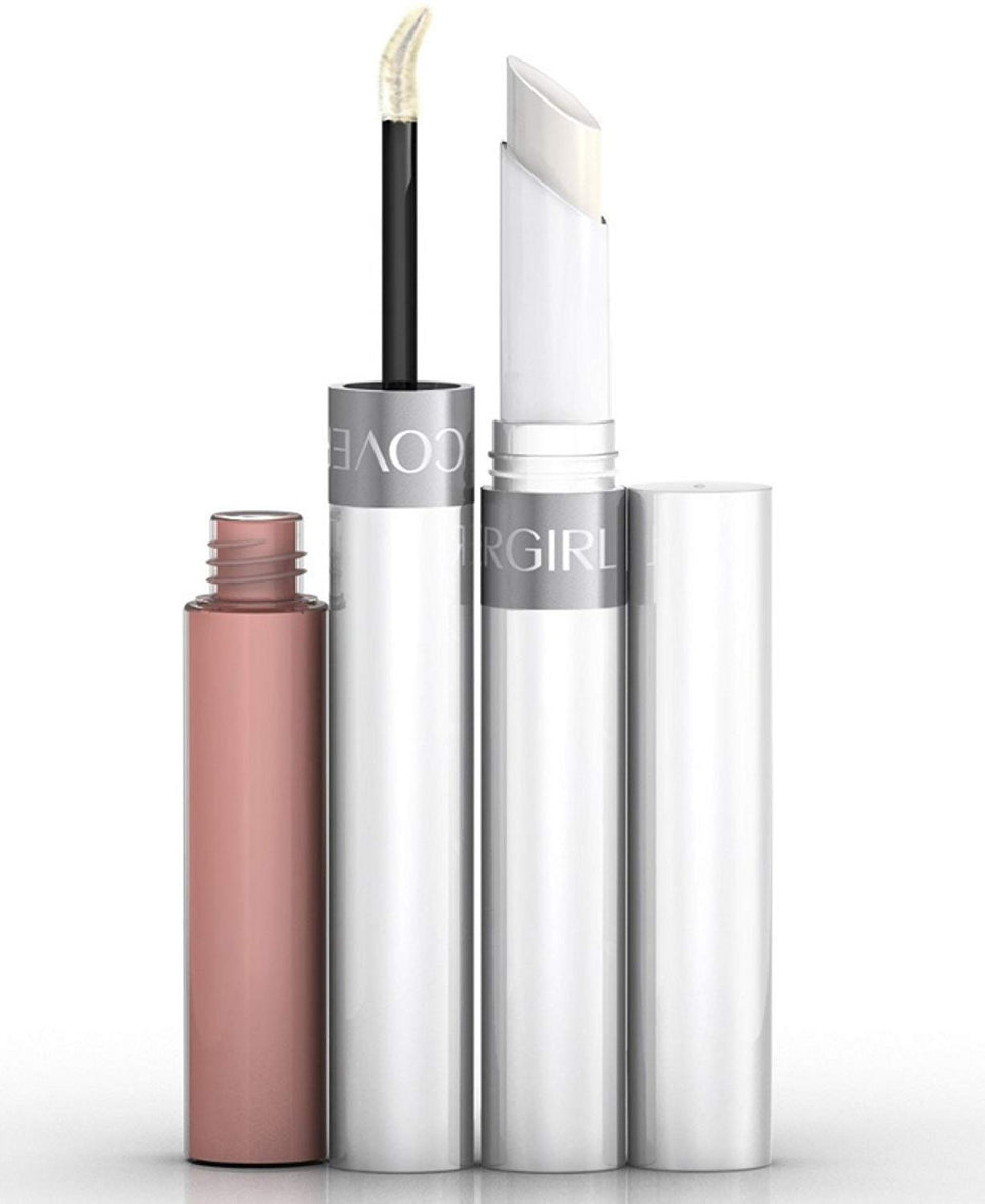 COVERGIRL Outlast front packaging showing shade Forever Fawn and compact size benefit
