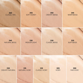 COVERGIRL foundation blended on skin closeup smoothing fine lines and tone