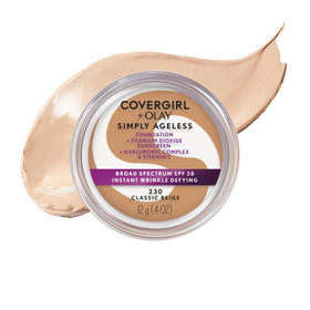 COVERGIRL front packaging showing product and shade, clear brand protection