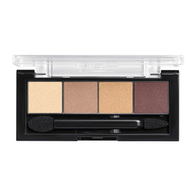 COVERGIRL truNAKED open palette displaying four complementary shades, quick complete eye looks