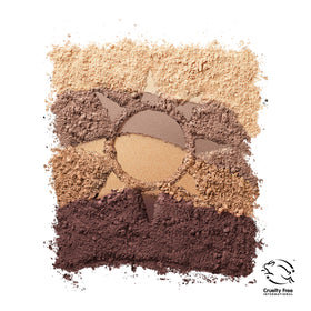 COVERGIRL truNAKED close-up of pan texture highlighting smooth, blendable pigment and crease resistance