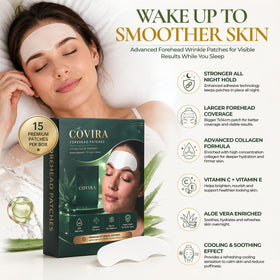 COVIRA opened box revealing individual sachets and organized contents