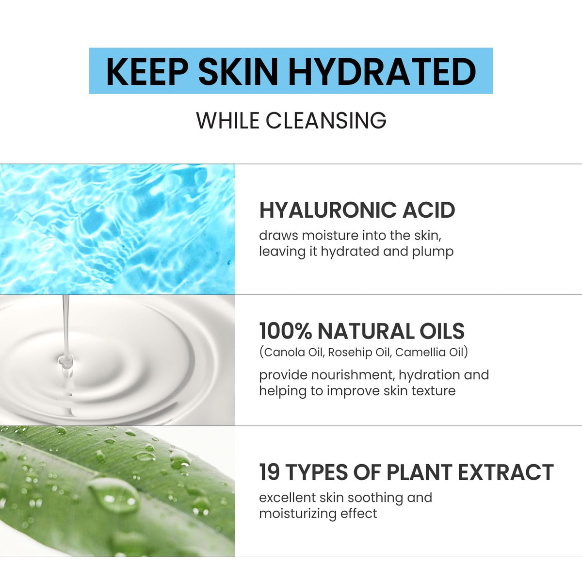 coxir ingredient list and botanical extracts highlighting natural benefits