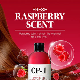 CP-1 after-use hair showing smoother, clarified strands and improved manageability