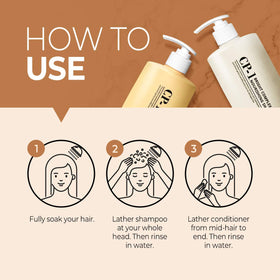 CP-1 bottles in hand to show 500ml size and travel-friendly convenience