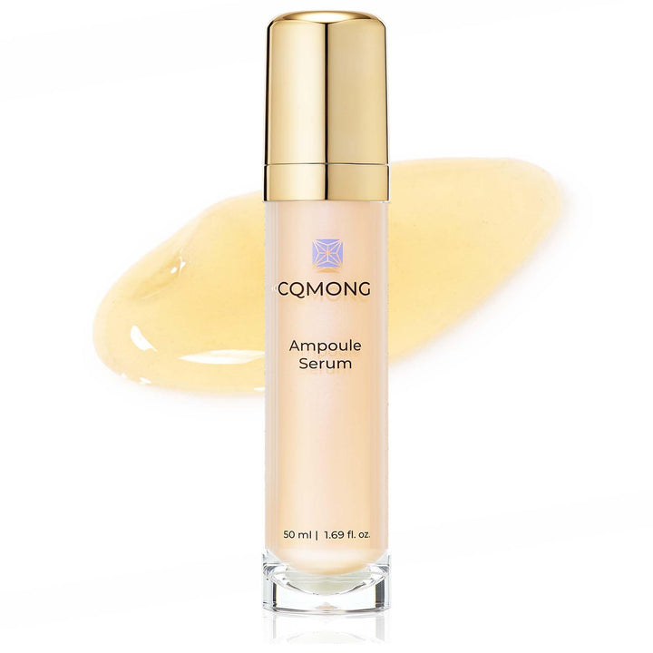 CQMONG ampoule front packaging showing label and benefits
