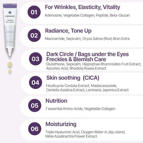 CQMONG cream being dabbed on hand to show lightweight absorbent application benefit