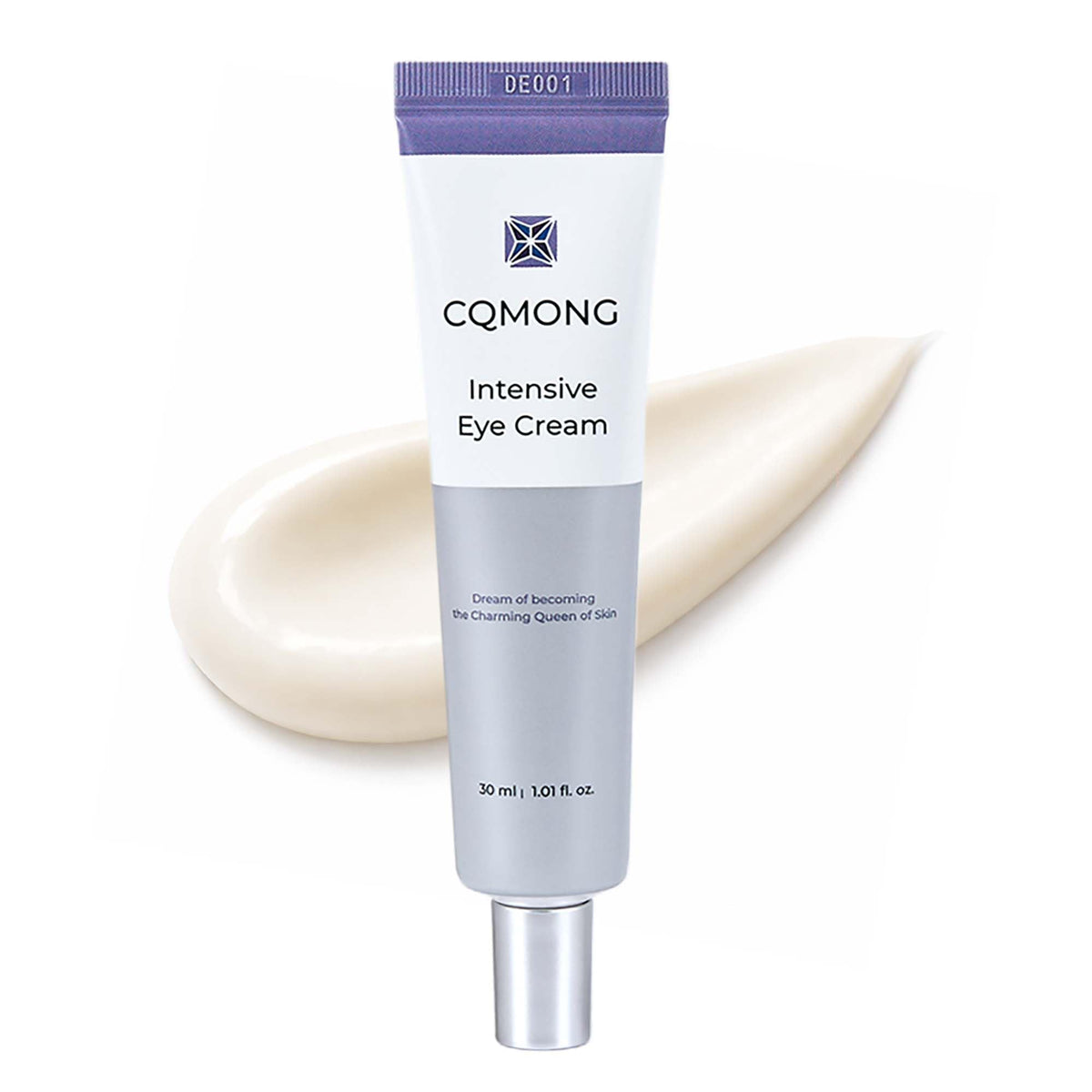CQMONG front packaging showing jar and label with clinical look and benefits