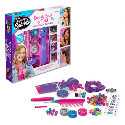 Cra-Z-Art front packaging showing kit contents and features for creative styling