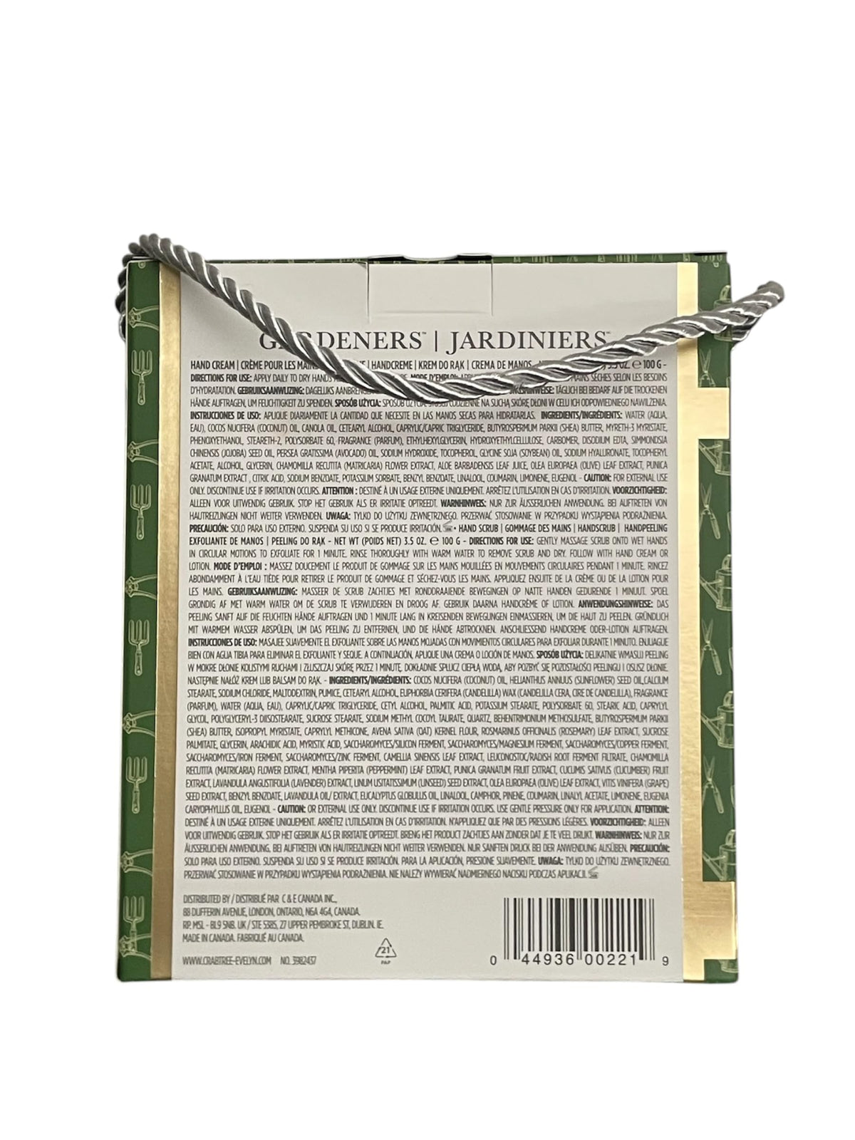 Crabtree & Evelyn botanical ingredients flatlay including cucumber rosemary and macadamia for natural nourishment