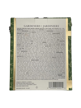 Crabtree & Evelyn set pictured in a garden scene showing real-world use after outdoor work for refreshed hands