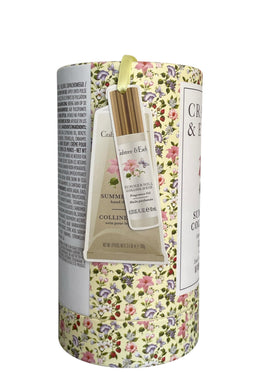 Crabtree & Evelyn rollerball close-up on pulse point, precise scent application benefit