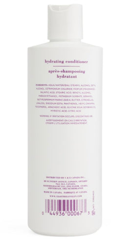Crabtree & Evelyn creamy conditioner texture on hand highlighting slip and moisture