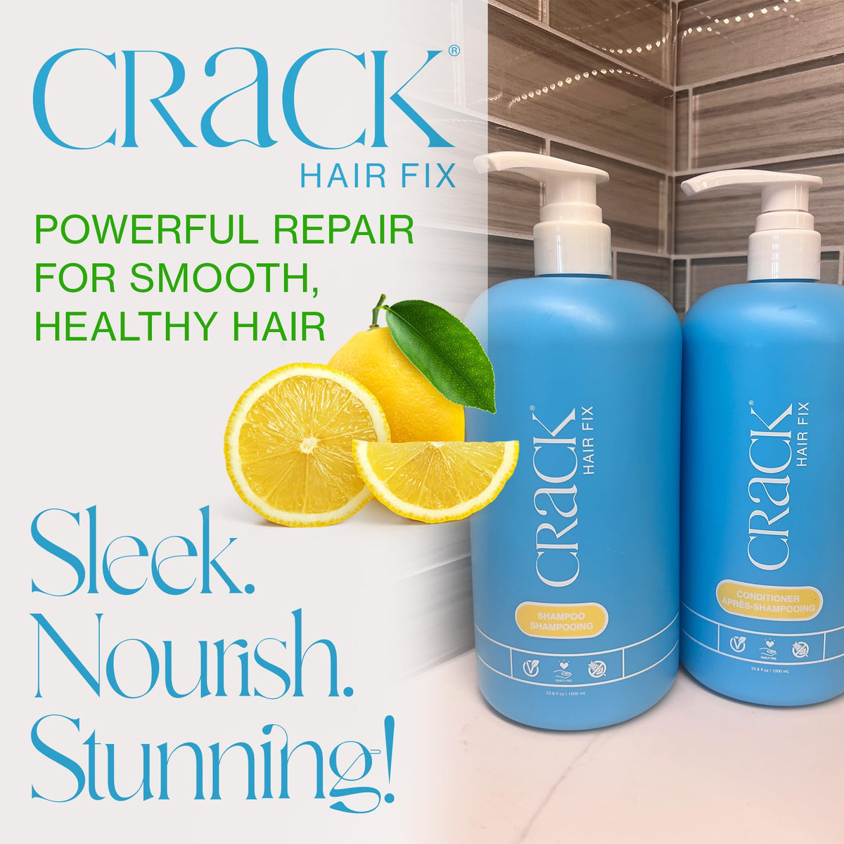 Crack shampoo texture close-up highlighting creamy lather and gentle cleansing benefit